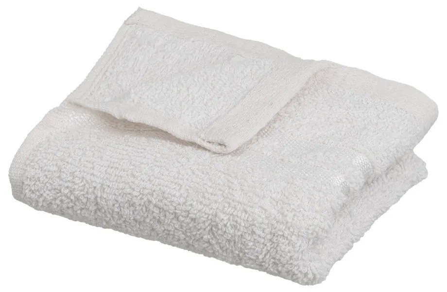 Biały bawełniany ręcznik frotte 30x50 cm Simple – Casa Selección