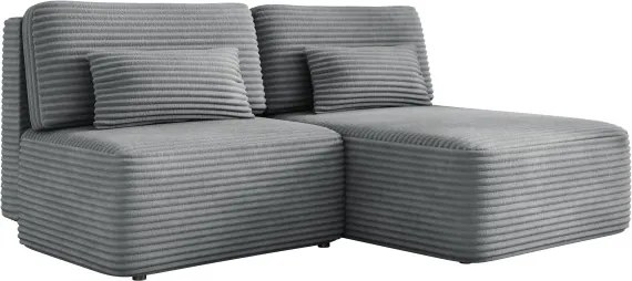 Narożnik TILIA wolnostojący układ L strona Prawa z funkcją spania w tkaninie Tilia 90