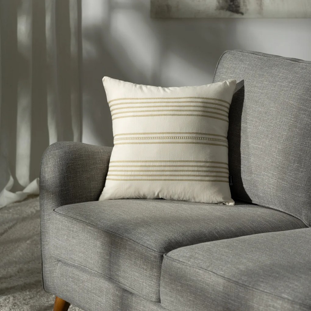 Poszewka na poduszkę Linea Sand 45x45 cm