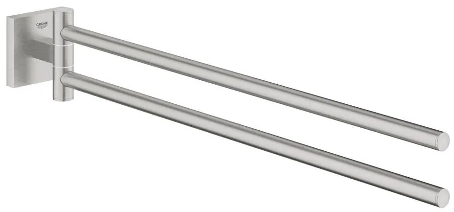 GROHE 40976DC0 - Wieszak na ręczniki START CUBE 438 mm, stal nierdzewna
