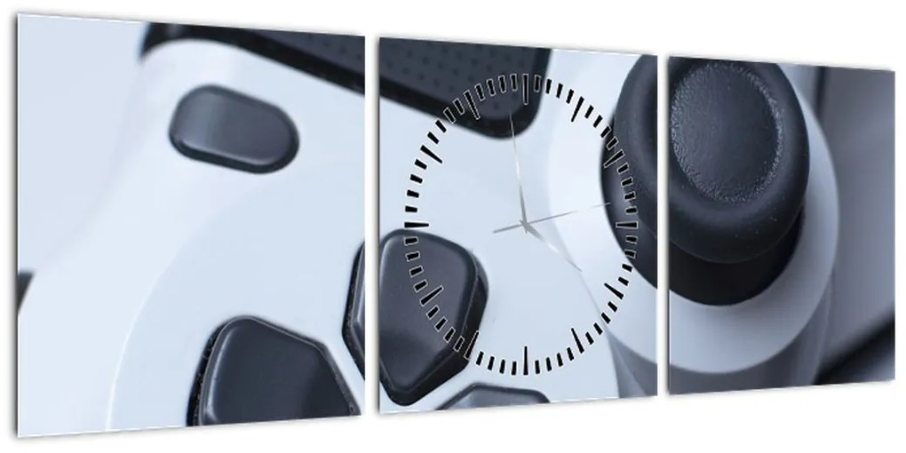 Obraz - Kontroler gier (z zegarem) (90x30 cm)
