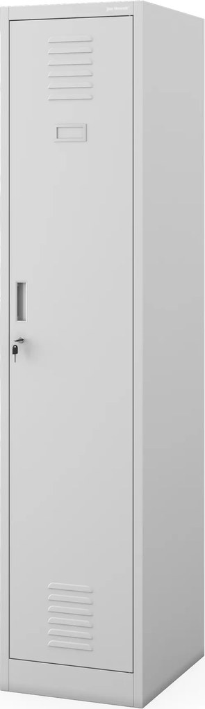 Szafka pracownicza metalowa szara: KACPER 1 Plus