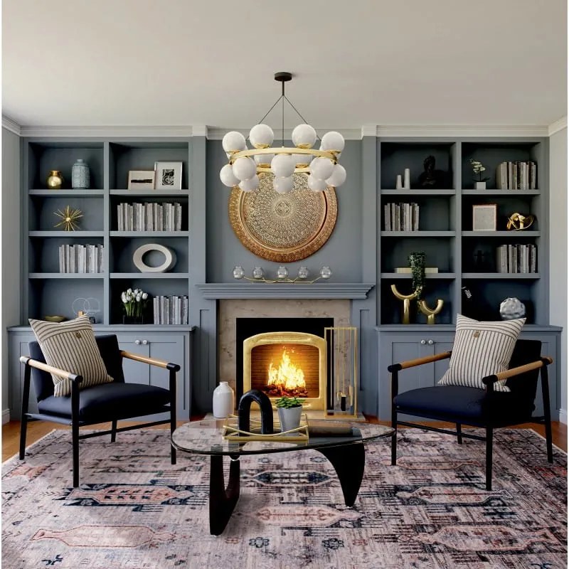 Dywan bawełniany Pescara boho szary 160 cm x 230 cm