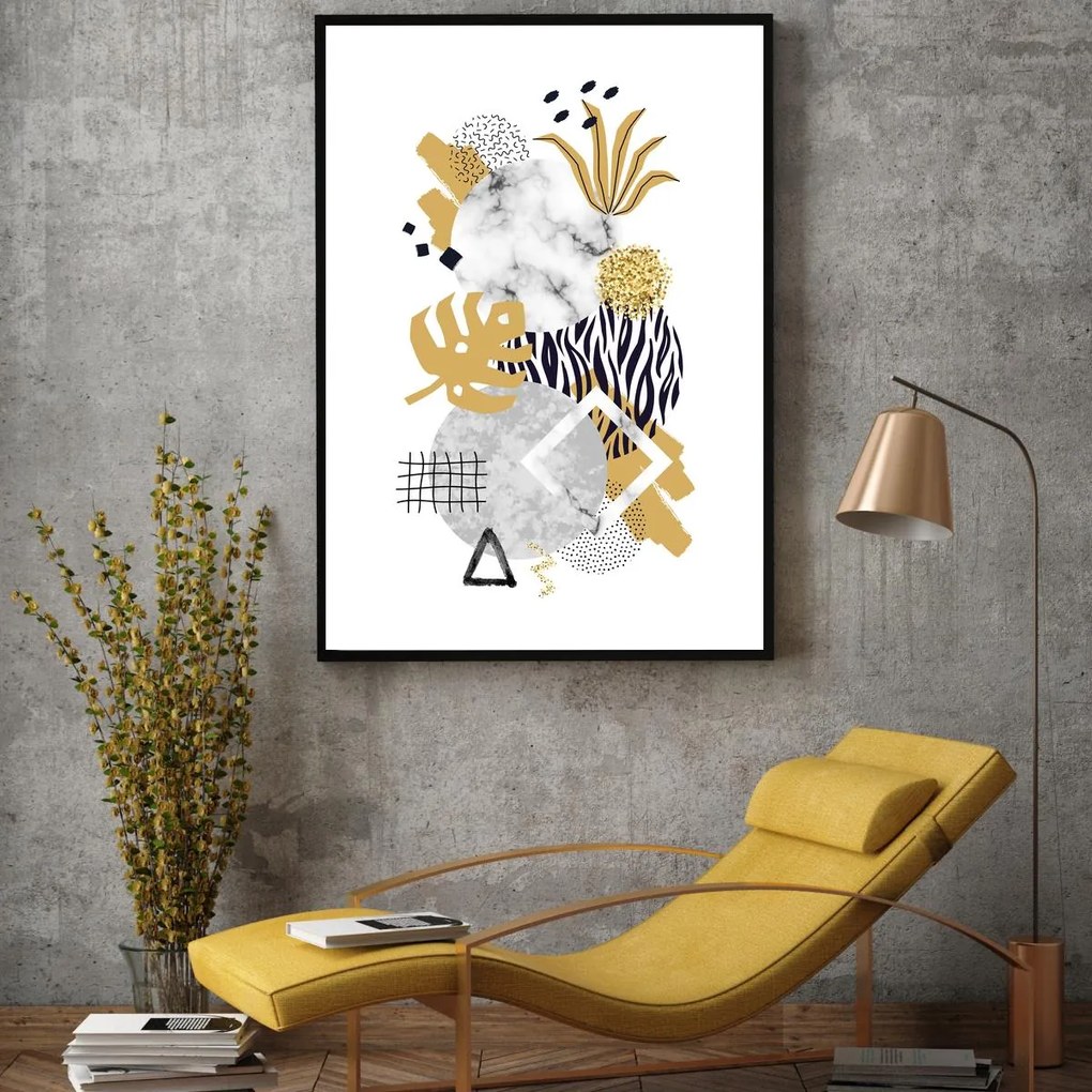 Plakat - Marble Wild (A4)