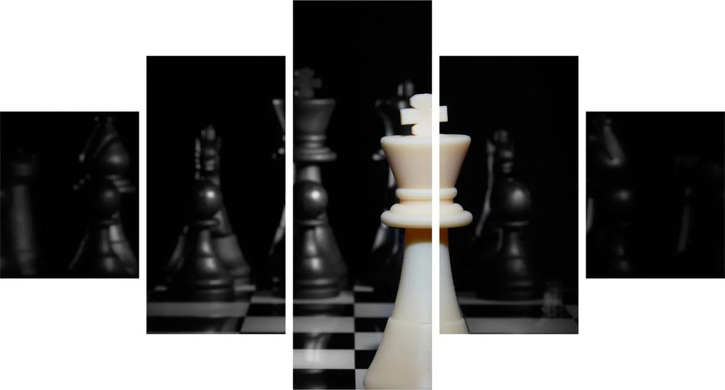 Obraz - Szachy (125x70 cm)