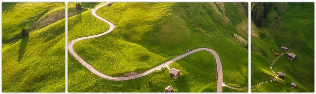 Obraz - Plateau Meadow (170x50 cm)