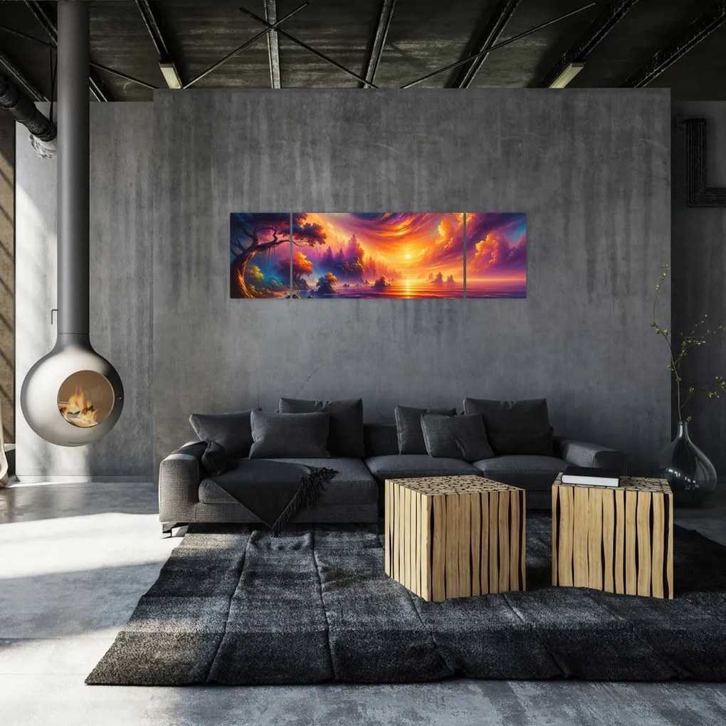 Obraz - Magiczny świat (170x50 cm)