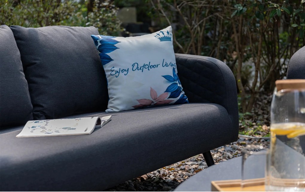 Doppler MELIA LIKA-TEX® ławka ogrodowa antracyt