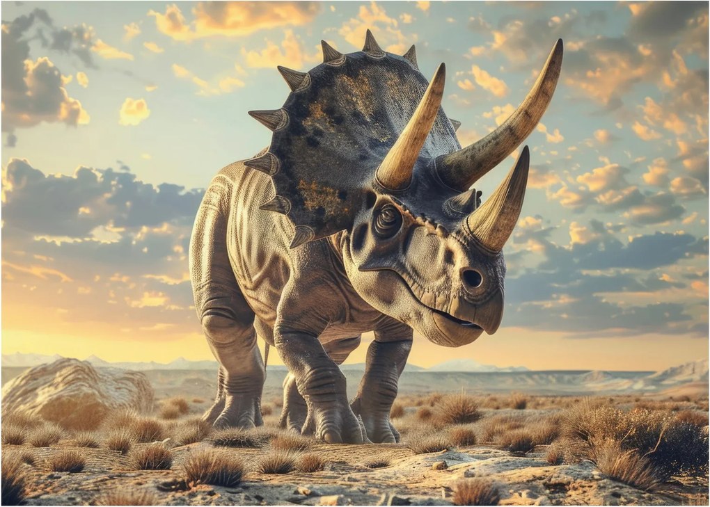 Obraz - Triceratops (70x50 cm)