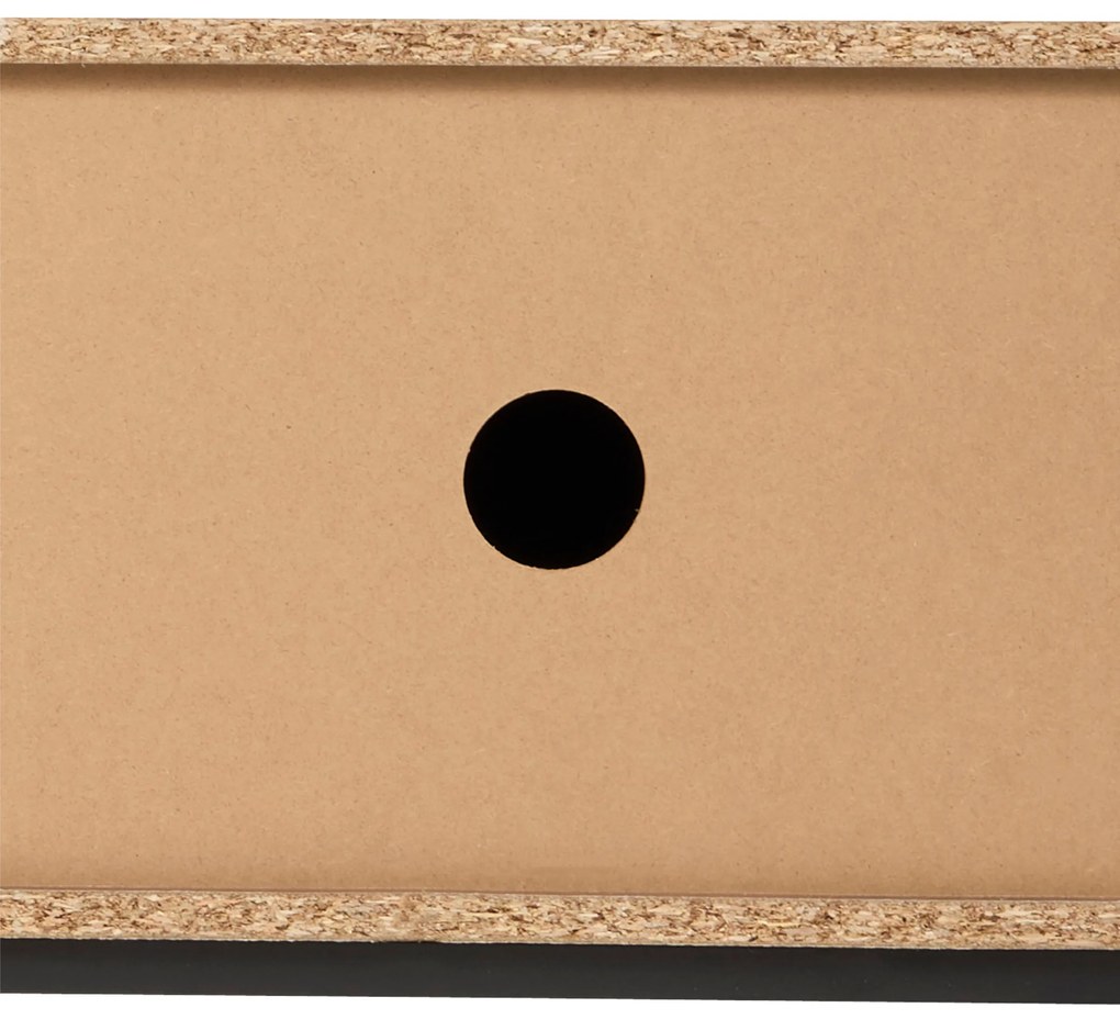 Szafka pod telewizor SLIDY, kolor ciemnego drewna, 120 x 40 x 42 cm