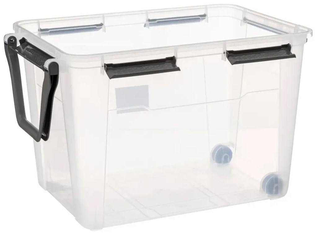 Pudło z pokrywą z zatrzaskami PROTECT+, 100 l