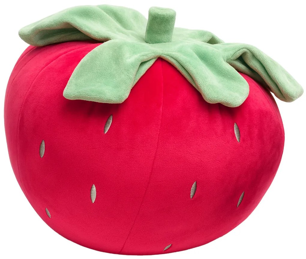 Poduszka Squish Truskawka Lesníček, 35 x 35 x 35 cm