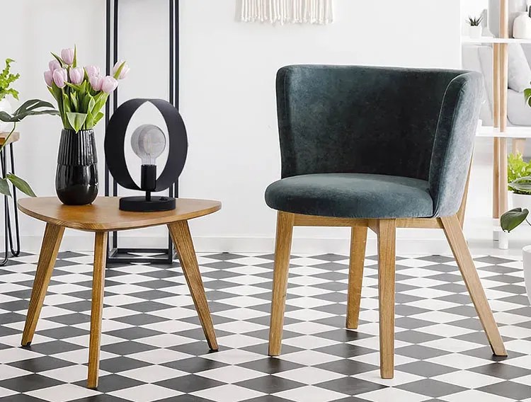 Czarna industrialna lampa stołowa - S904 C2-H78