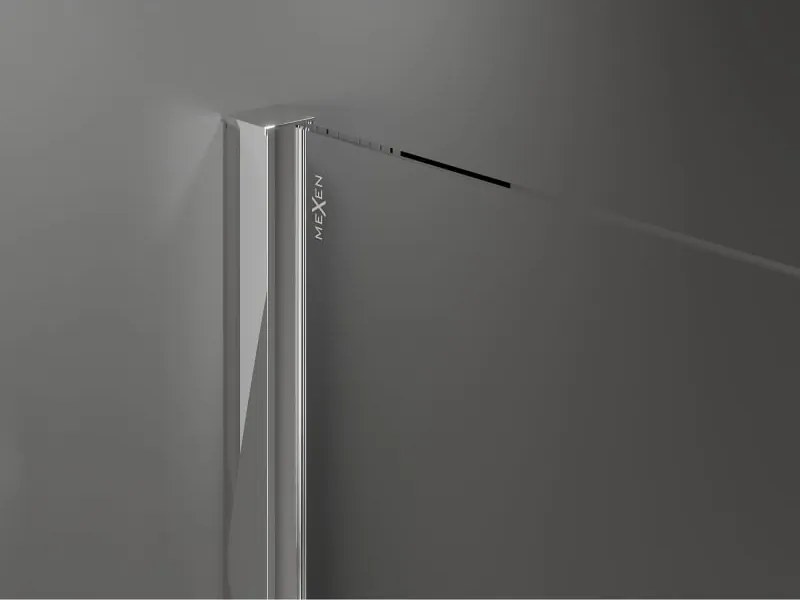 Mexen Velar Duo kabina prysznicowa rozsuwana 90 x 90 cm, transparent, chrom - 871-090-090-02-01