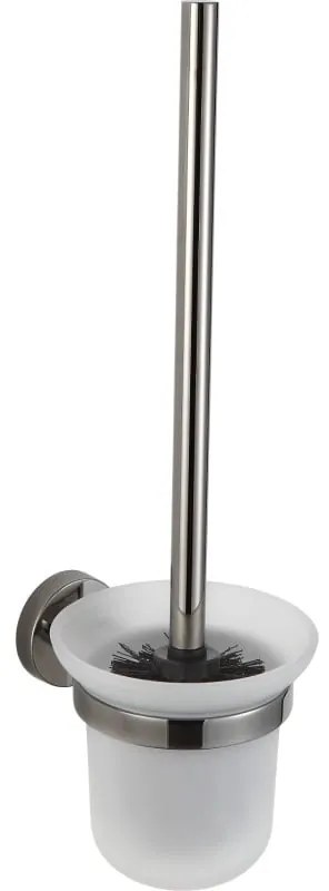 Mexen Remo szczotka toaletowa, black chrome - 7050750-73