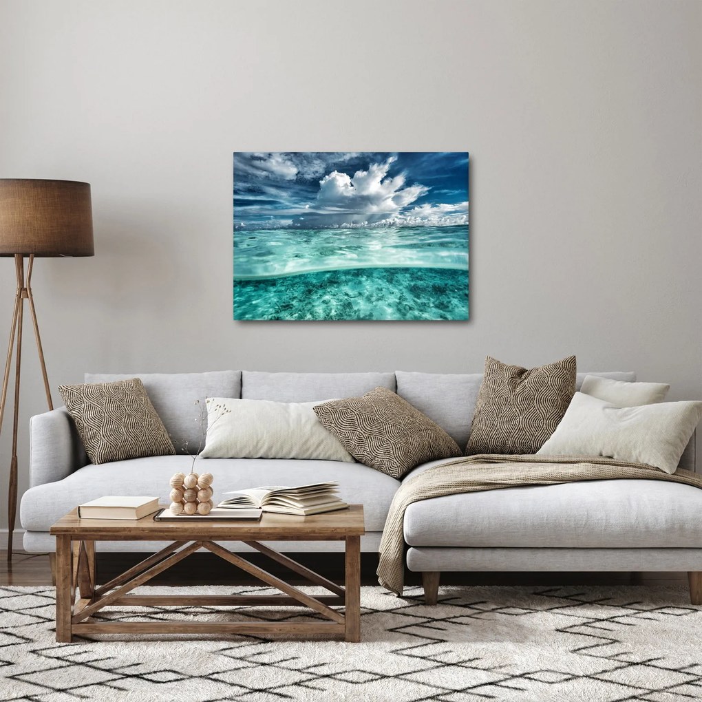 Obraz - Widok pod poziomem morza (70x50 cm)