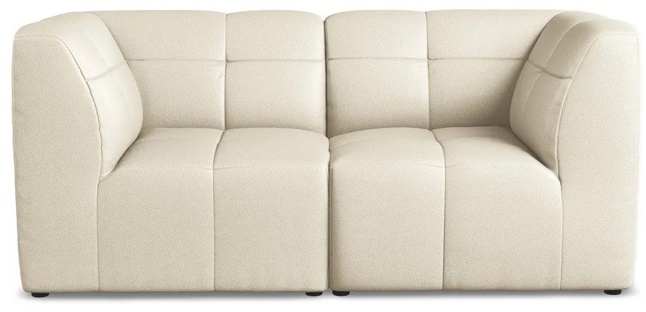 Beżowa sofa z imitacji skóry 180 cm Aloha – Makamii