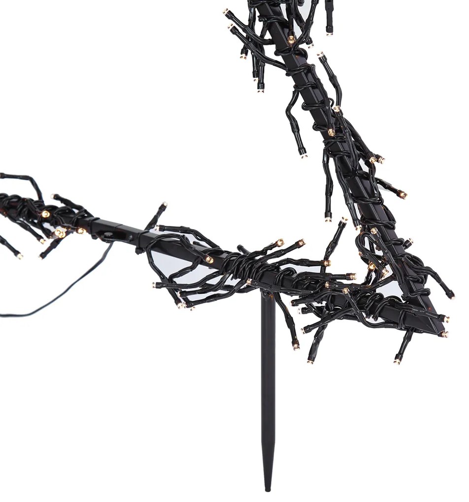 Świąteczny reflektor choinka z LED IP44 - Rudolph