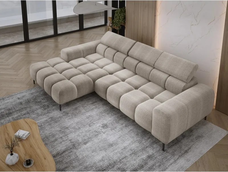 Narożnik PLAZA MINI Lewostronny w tkaninie EDEN 04 WERSAL