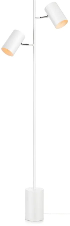 Biała lampa stojąca Twin – Markslöjd