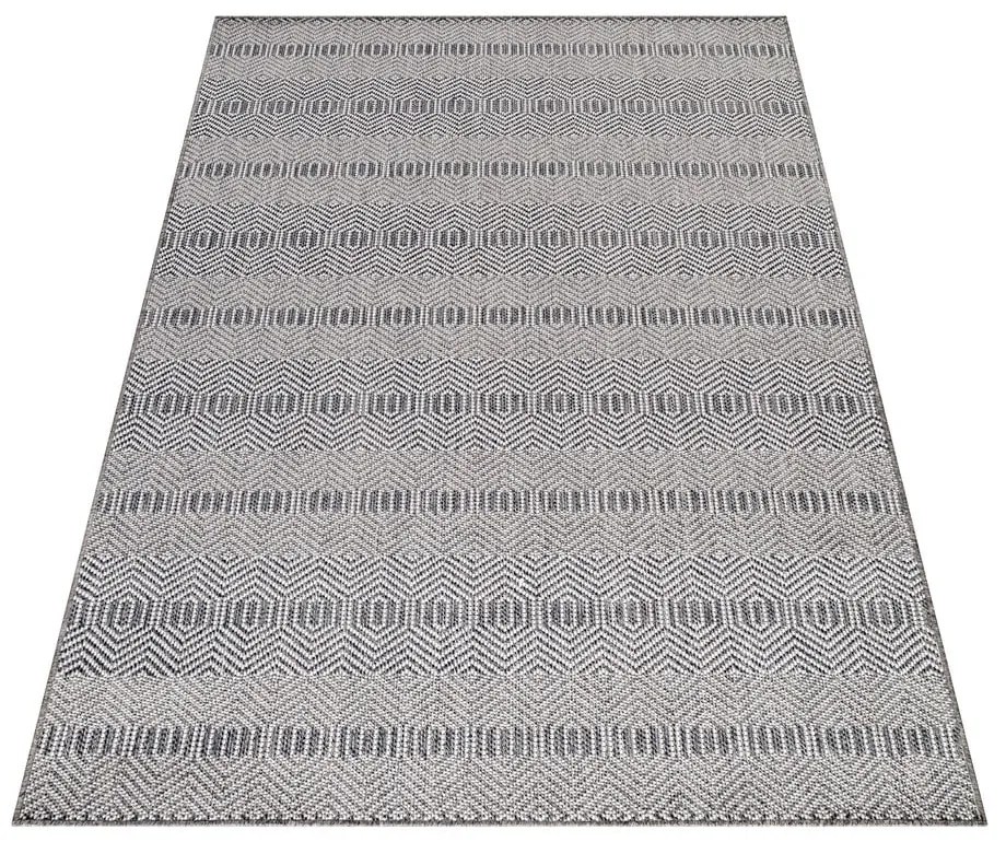 Szary chodnik odpowiedni na zewnątrz 80x250 cm Aruba – Ayyildiz Carpets
