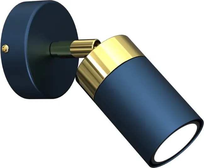 Metalowy niebieski kinkiet - K470 Z0-C76