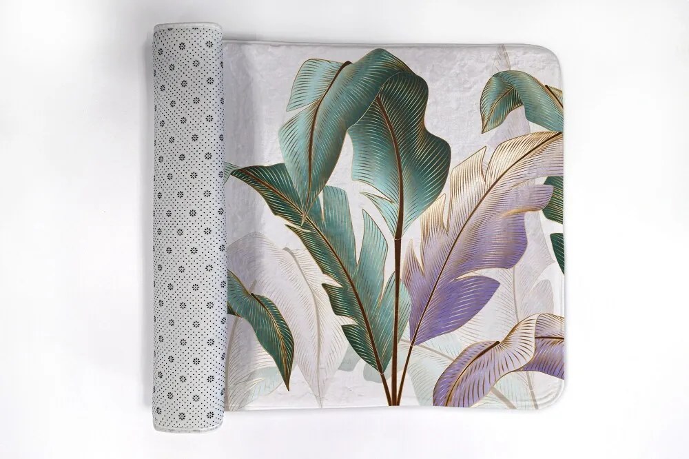 Dywanik do łazienki Dywanik do łazienki Liście