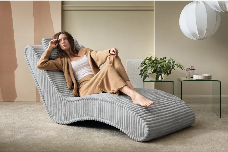 Fotel Szezlong 80 SATO 1 osobowy w tkanininie TILIA 86 WERSAL