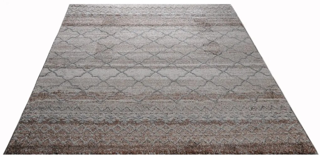 Dywan Diamond New 3D marokański beżowy 120 cm x 160 cm