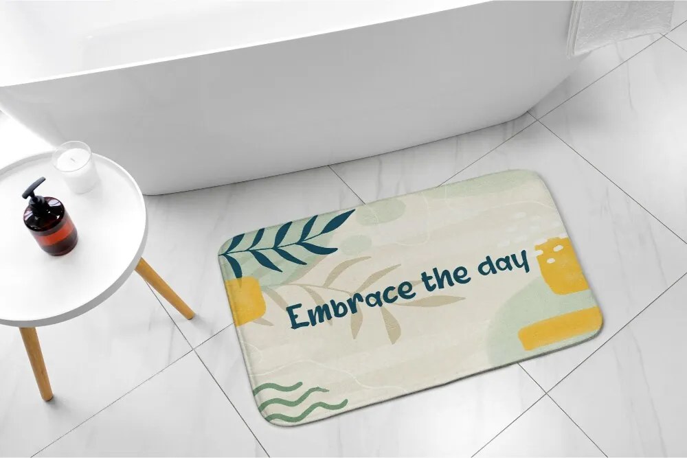 Dywanik łazienkowy antypoślizgowy Dywanik łazienkowy antypoślizgowy Geometryczna Abstrakcja