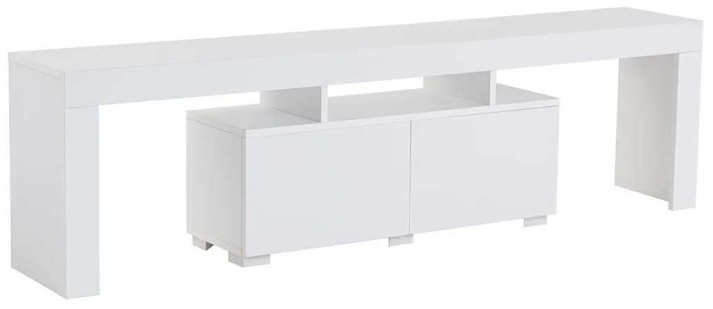 Stolik TV Enclave Natural White