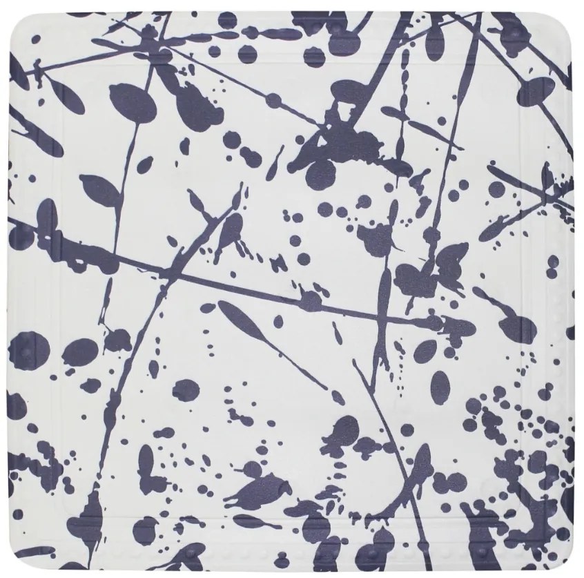 Spirella Antypoślizgowa mata prysznicowa BANG,biała, 55 x 55 cm