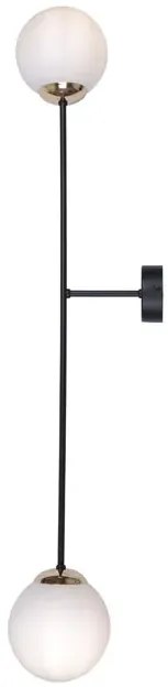 Dwustronny kinkiet szklane kule - 4X S850 S6-T18