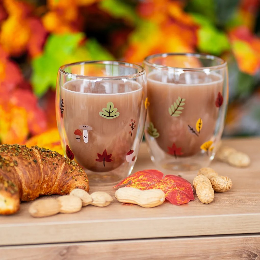4Home Szklanka termiczna Autumn Hot&Cool 350 ml, 2 szt.
