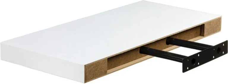 Półka ścienna STILISTA Volato biała mat, 90 cm