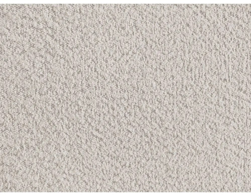 Białe tapicerowane łóżko dwuosobowe ze schowkiem/bez zagłówka ze stelażem 160x200 cm Inera – Bobochic Paris