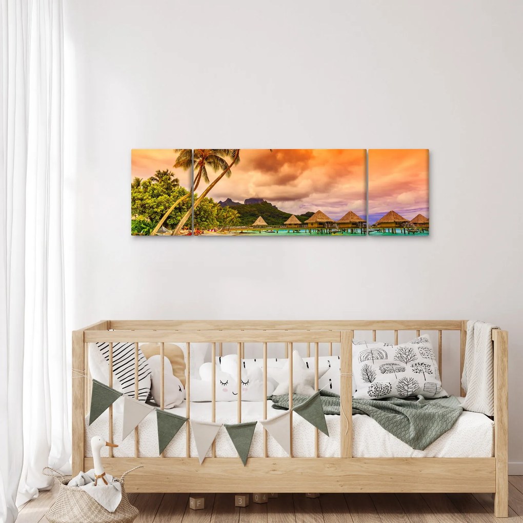 Obraz - Bora Bora Island (170x50 cm)