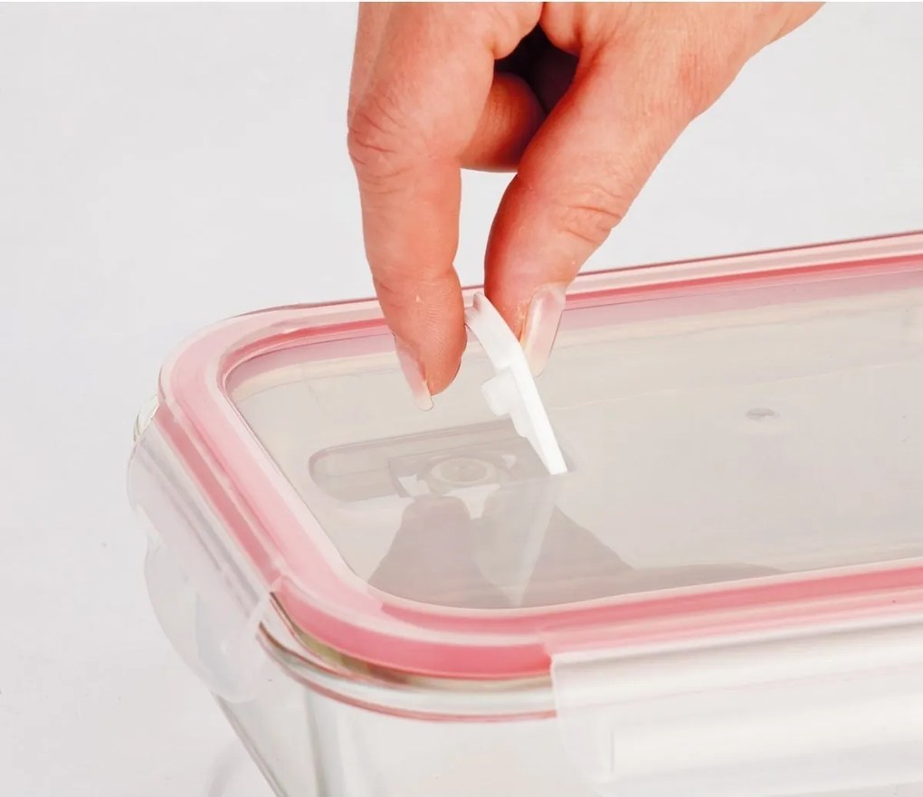 Tescoma FRESHBOX GLASS pojemnik 1,5 l, prostokątny, 1,5 l