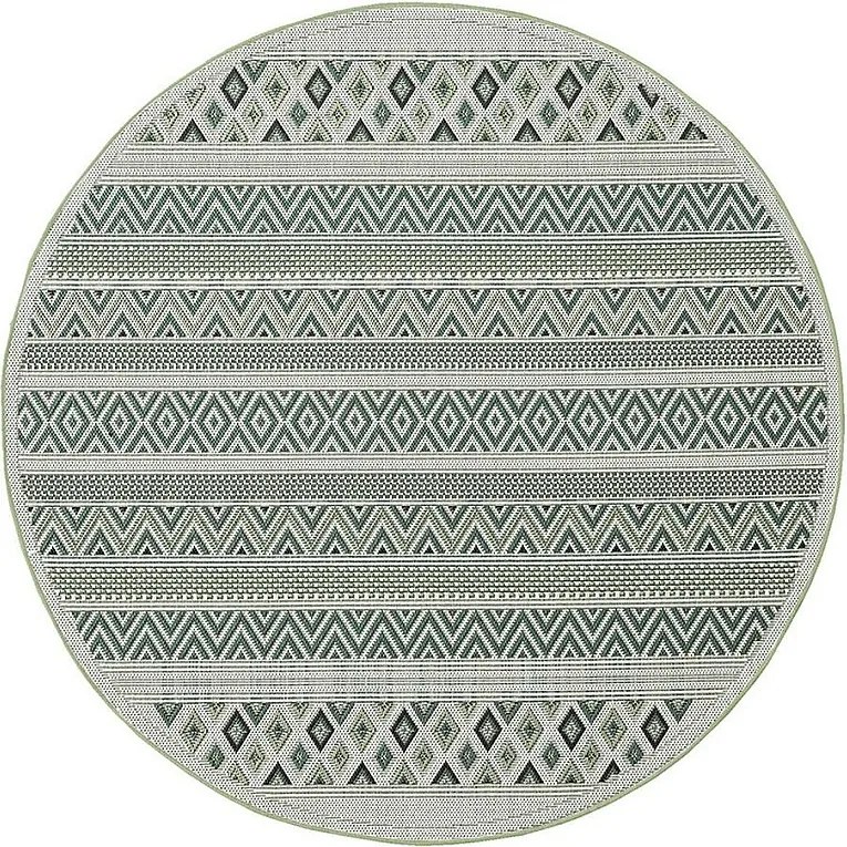 Dywan Machka Zewnętrzny Diament, Zielony,  160 cm, Wokół