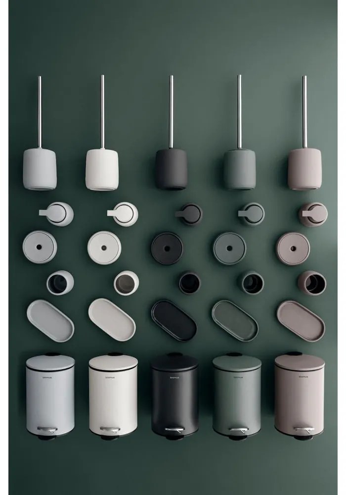 Jasnoszary ceramiczny organizer łazienkowy – Blomus