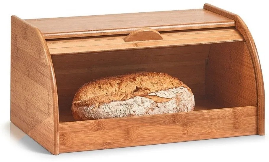 Bambusowy chlebak, pojemnik na pieczywo, 40 x 26 x 20 cm, ZELLER