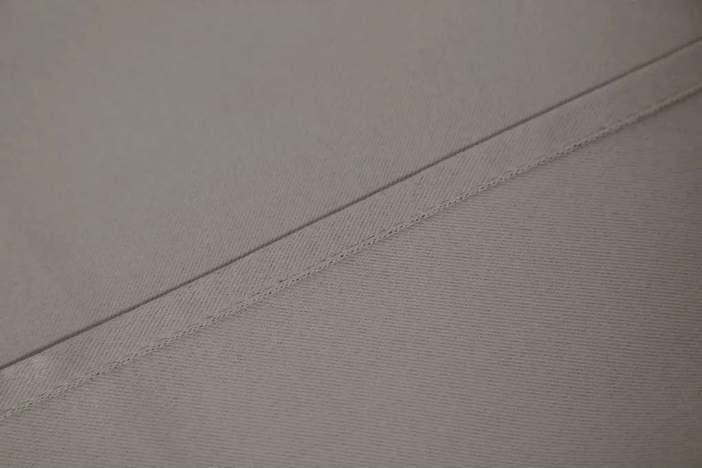 Zasłona OXFORD 140x270 cm, szarobrązowa Zawieszanie: Taśma z wiązaniami