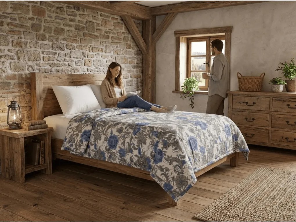 Letnia kołdra BLUVERA 140x200 cm, kolorowa