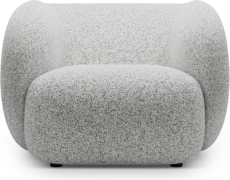 Jasnoszary fotel Kate – Micadoni