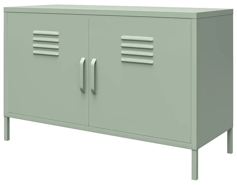 Zielona metalowa szafka 100x64x40 cm Mission District – Støraa