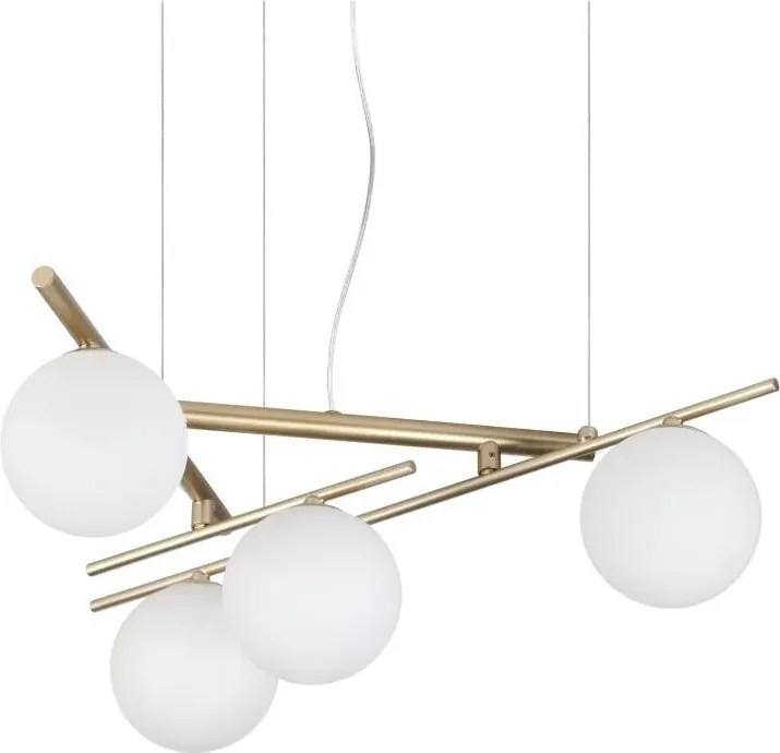 Ideal Lux - LED lampa wisząca na lince ATLAS 4xG9/3W/230V złota