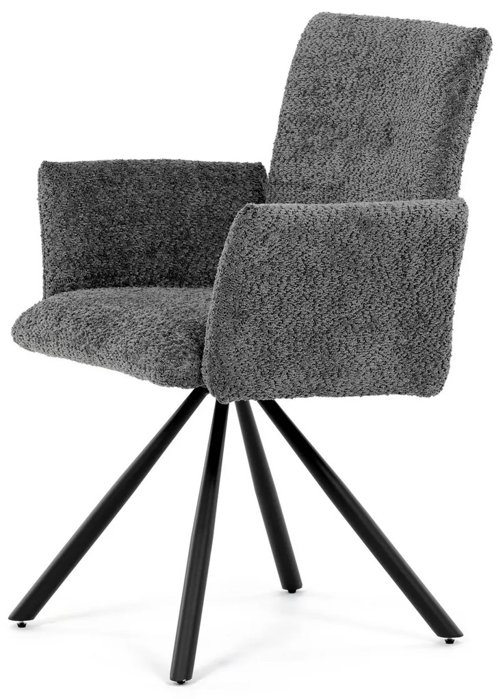 Zestaw krzeseł obiadowych z mechanizmem powrotnymDCH-W1117 GREY2, 2 szt.