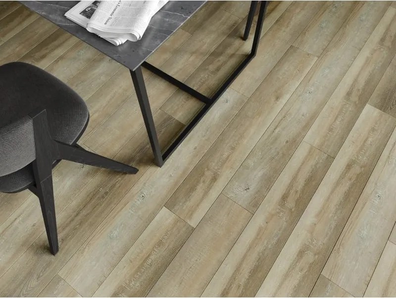 Mexen West Orange panele winylowe 1240 x 182 mm SPC 6,5 mm, podkład IXPE 1,5 mm, 4 V-Fuga, Dąb - F1009-1240-182-505-4V1-01