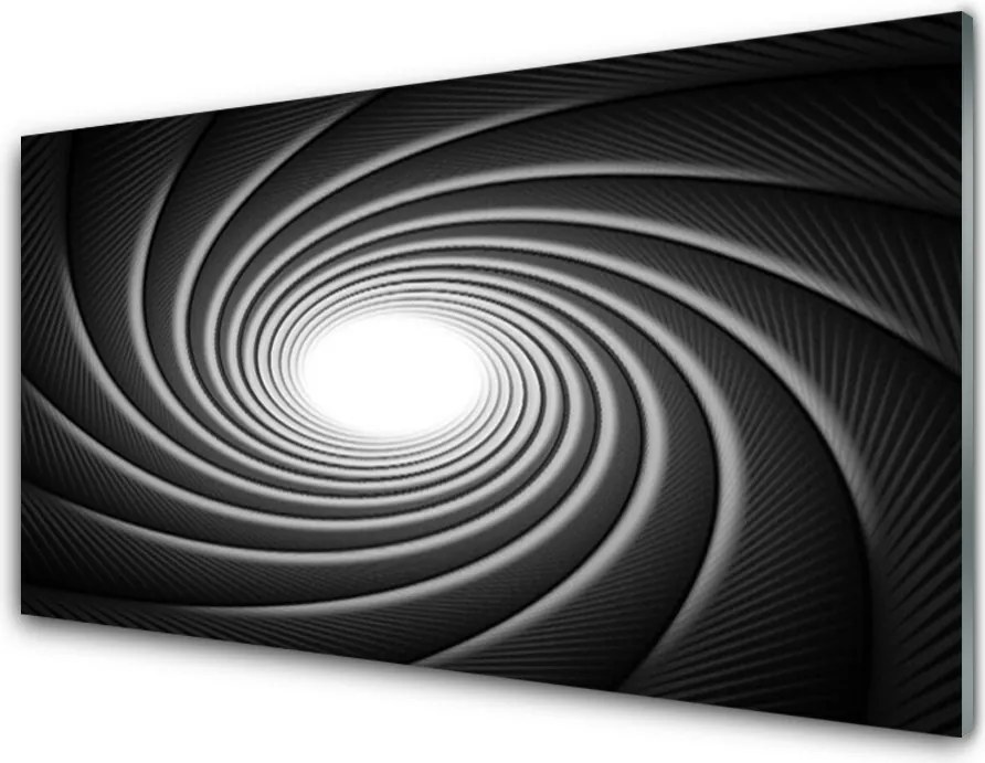 Panel Szklany do Kuchni Dynamiczny Rytm Kształtów