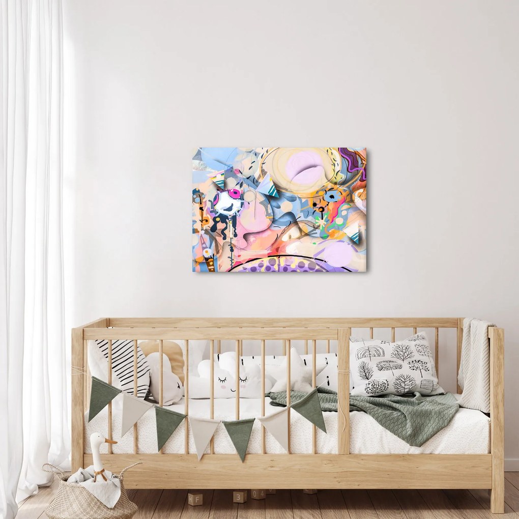 Obraz - Abstrakcja bajki (70x50 cm)